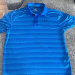 Under Armour Men's Vibrant Blue Polo Shirt